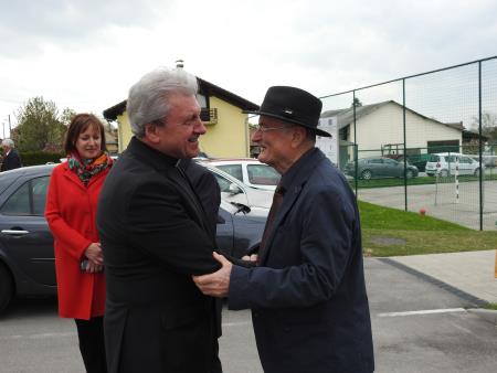 Slovesnost ob pričetku delovanja zdravnika Davorina Kolarića, dr.med., spec. družinske medicine na Razkrižju 4